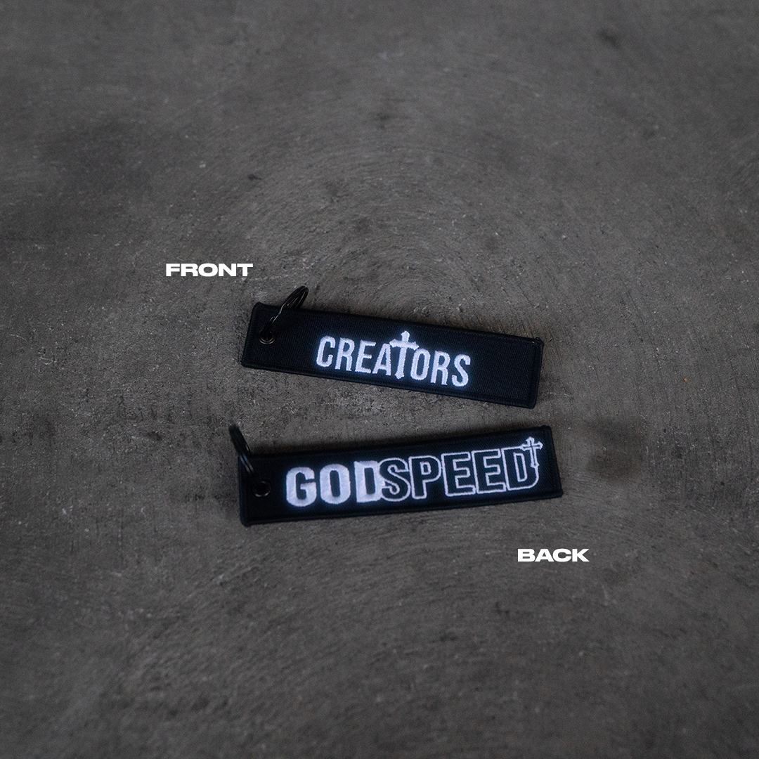 "GOD SPEED" Jet Tag
