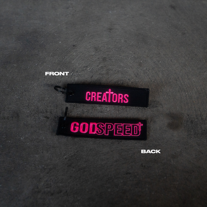 "GOD SPEED" Jet Tag
