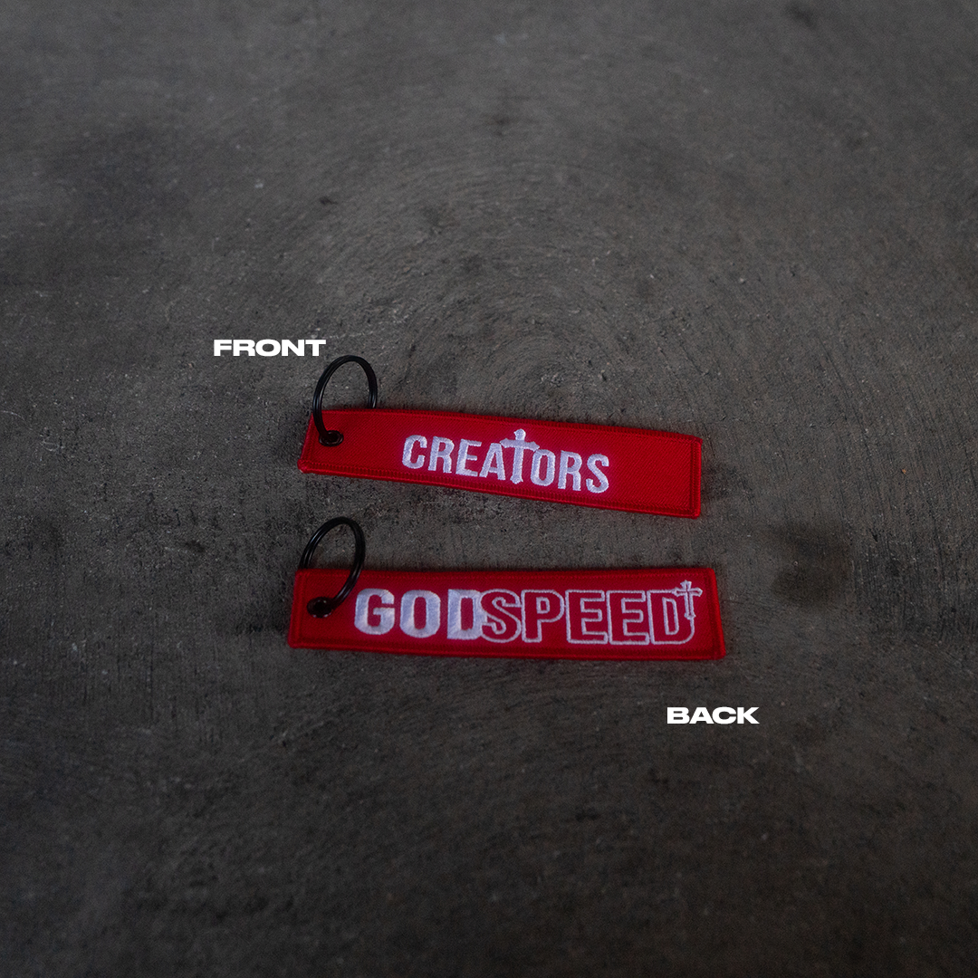 "GOD SPEED" Jet Tag