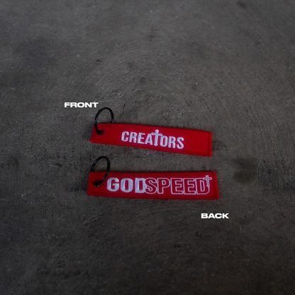 "GOD SPEED" Jet Tag