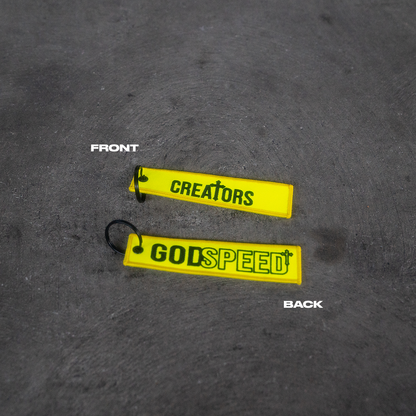 "GOD SPEED" Jet Tag