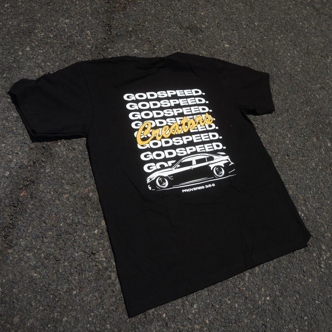 "GOD SPEED" TEE V1
