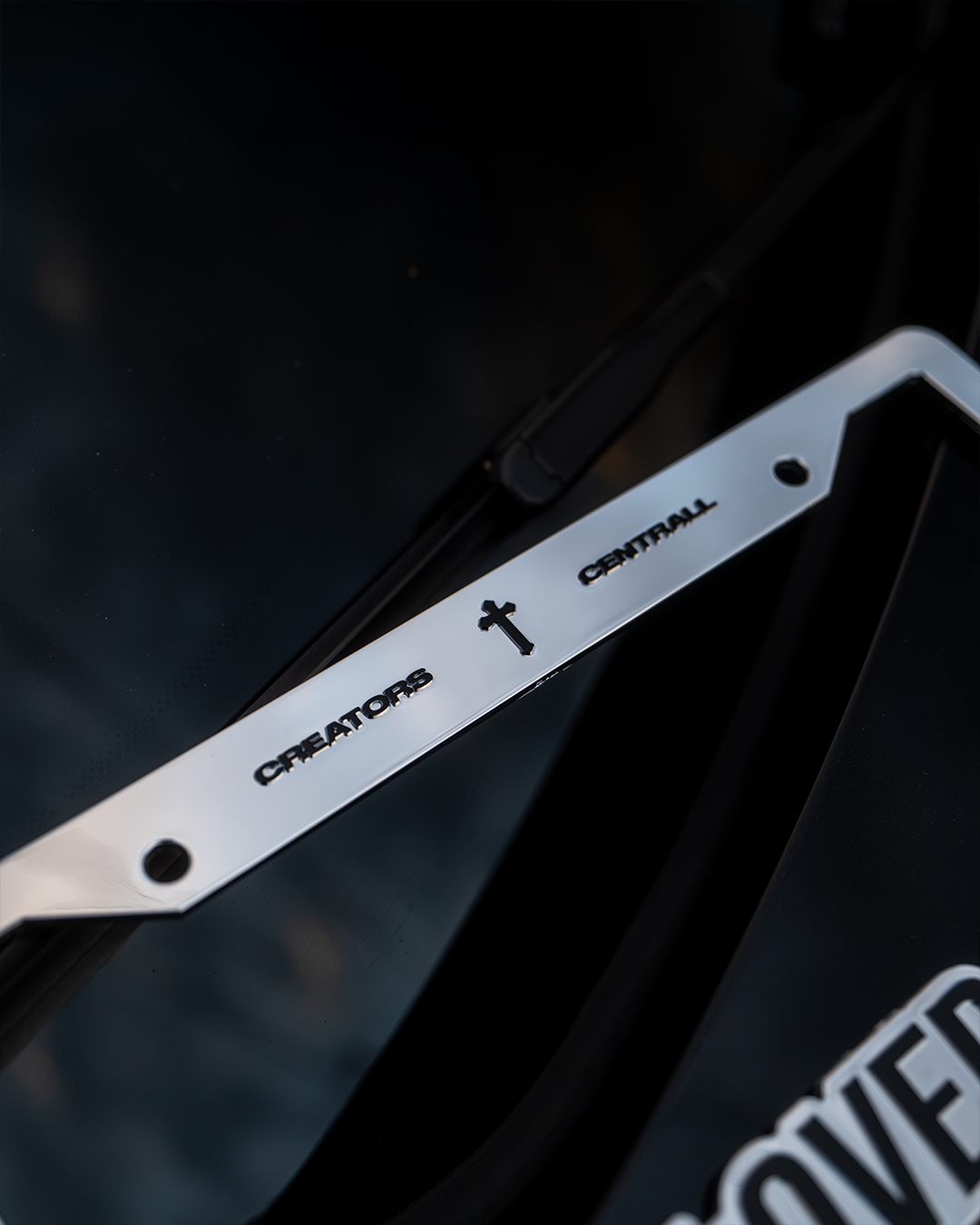 Christ Over Culture License Plate Cover