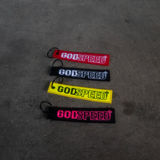 "GOD SPEED" Jet Tag