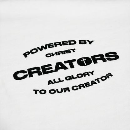 CREATORS "CIRCLE" WHITE TEE